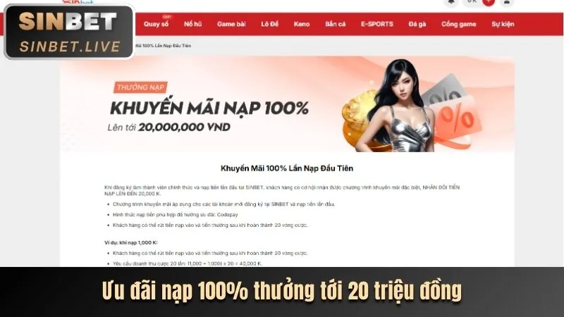 Khuyến mãi hoàn trả cược xổ số hàng ngày
